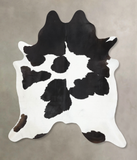 Black and White Cowhide Rug #B13847