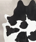 Black and White Cowhide Rug #B13847