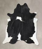 Black and White Cowhide Rug #B13848