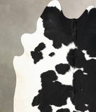 Black and White Cowhide Rug #B13851