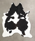 Black and White Cowhide Rug #B13852