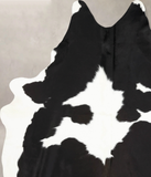 Black and White Cowhide Rug #B13852