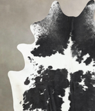 Black and White Cowhide Rug #B13857