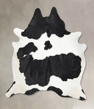 Black and White Cowhide Rug #B13871