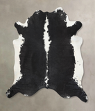 Black and White Cowhide Rug #B13872