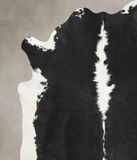 Black and White Cowhide Rug #B13872