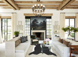 Black and White Cowhide Rug #B13872