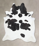 Black and White Cowhide Rug #B13873