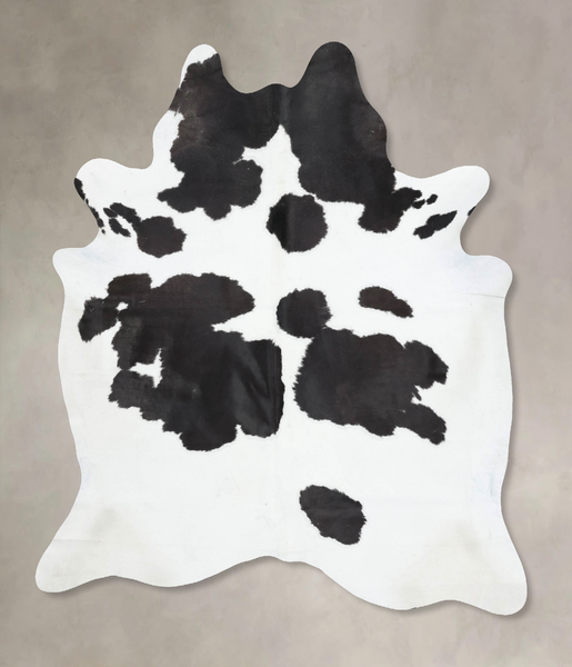 Black and White Cowhide Rug #B13873