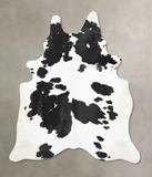 Black and White Cowhide Rug #B13874