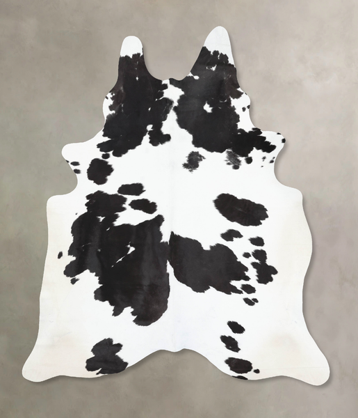 Black and White Cowhide Rug #B13874