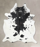 Black and White Cowhide Rug #B13884