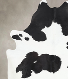 Black and White Cowhide Rug #B13885