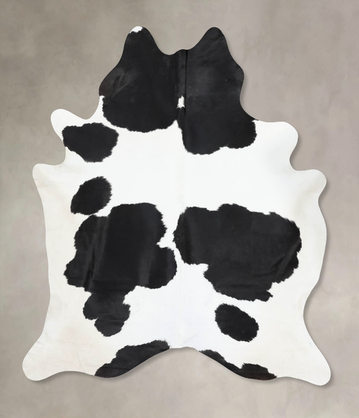 Black and White Cowhide Rug #B13886