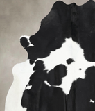 Black and White Cowhide Rug #B13887