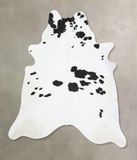 Black and White Cowhide Rug #B13890