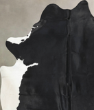 Black and White Cowhide Rug #B13892