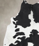 Black and White Cowhide Rug #B13893