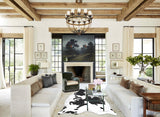 Black and White Cowhide Rug #B13893