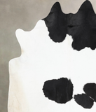Black and White Cowhide Rug #B13895