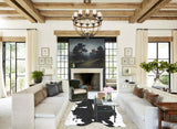 Black and White Cowhide Rug #B13897