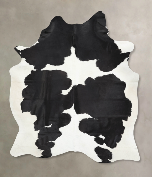 Black and White Cowhide Rug #B13909