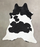Black and White Cowhide Rug #B13911