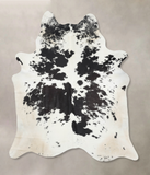 Black and White Cowhide Rug #B13913