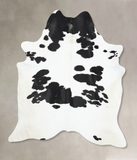 Black and White Cowhide Rug #B13919