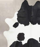 Black and White Cowhide Rug #B13921