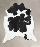 Black and White Cowhide Rug #B13925