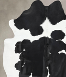 Black and White Cowhide Rug #B13925