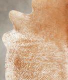 Salt and Pepper Brown Cowhide Rug #B1435