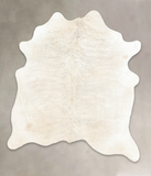 Ivory with Beige Cowhide Rug #B1453