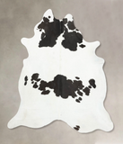 Black and White Cowhide Rug #B14670