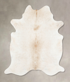 Ivory with Beige Cowhide Rug #B14775