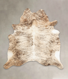 Light Brindle Cowhide Rug #B1480