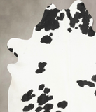 Black and White Cowhide Rug #B14872