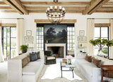 Ivory with Beige Cowhide Rug #B14875