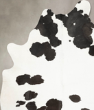 Black and White Cowhide Rug #B14882