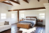 Ivory with Beige Cowhide Rug #B15049