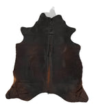 Chocolate Cowhide Rug #B1506HUDSN