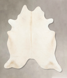 Ivory with Beige Cowhide Rug #B15074