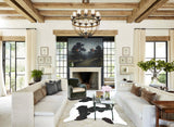 Black and White Cowhide Rug #B15081