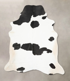 Black and White Cowhide Rug #B15083