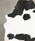 Black and White Cowhide Rug #B15083