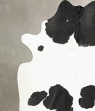 Black and White Cowhide Rug #B15093