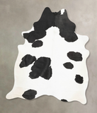 Black and White Cowhide Rug #B15095