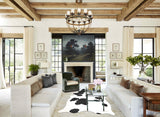 Black and White Cowhide Rug #B15095