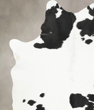 Black and White Cowhide Rug #B15109
